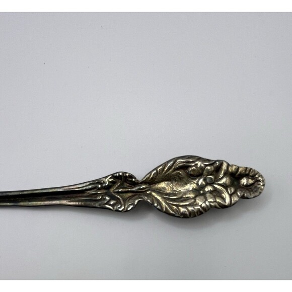 Vintage Silver Plate Andrea by Sadek large Spoon India 2430 - Picture 7 of 7